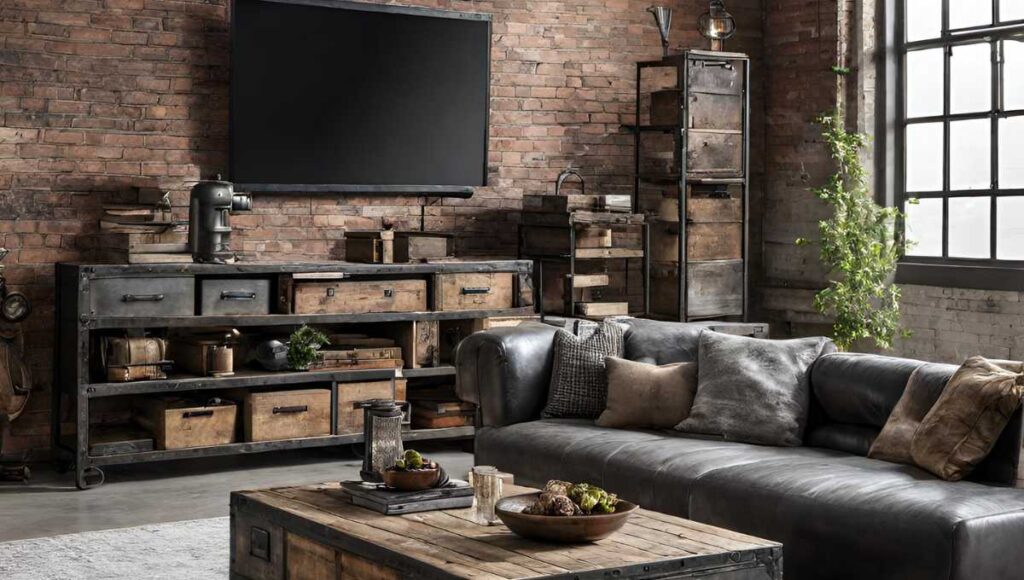 Learn to make industrial decor and cozy up your home.